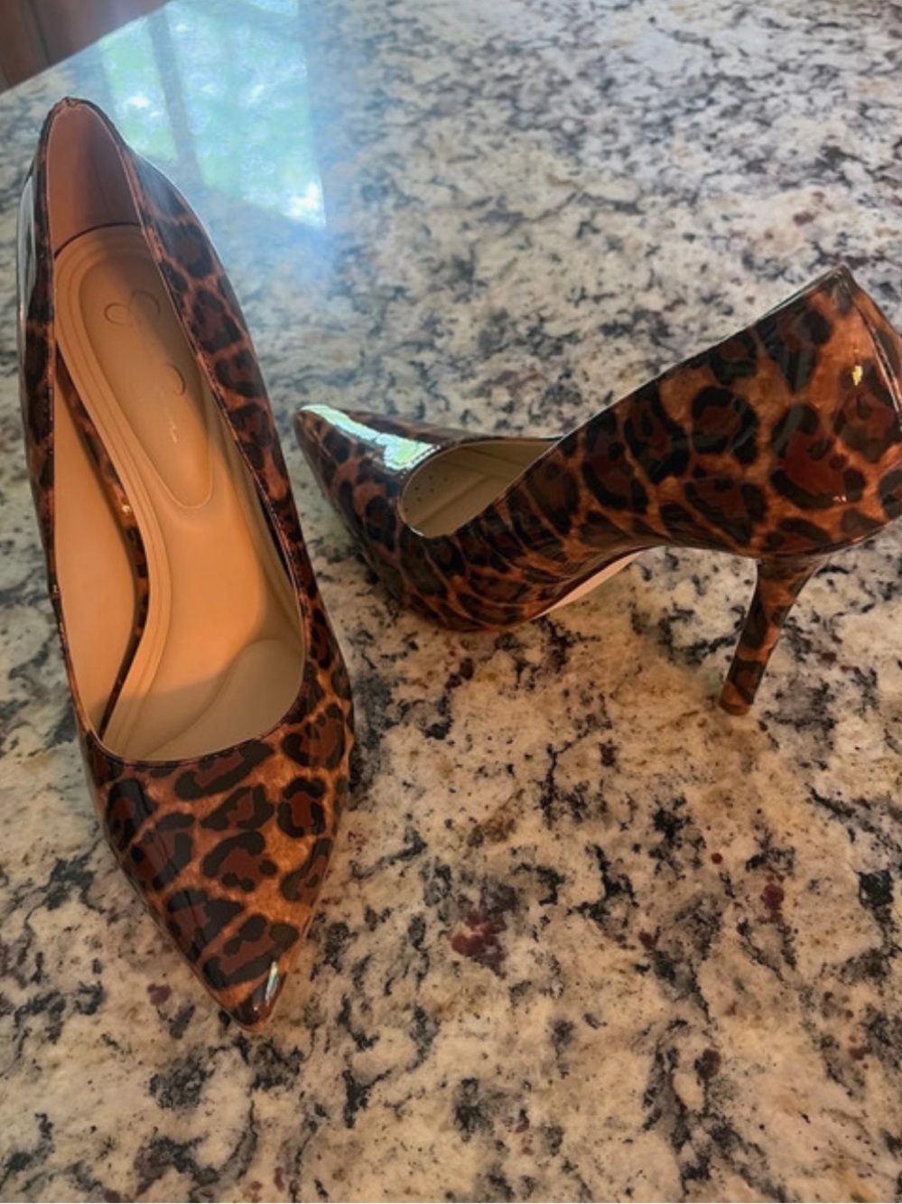 JESSICA SIMPSON♦️ LEOPARD STILETTO - Picture 13 of 15